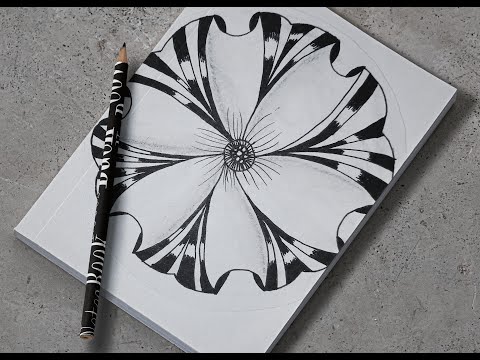 Mindful Art for a Peaceful Day | Soothing Doodle Tutorial
