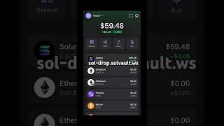 #shorts #solana #airdrop #cryptocurrency #bitcoin #btc #crypto #trader