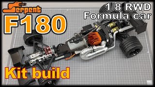 [RC] Serpent F180 formula car, Kit build