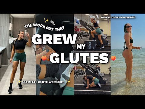 how i GREW my GLUTES | the ONLY glute workout you'll need | ultimate glute workout