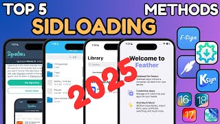 Top 5 Best Sideloading Methods On iPhone & iPad (2025) | Best Apps To Install IPA Files On iOS