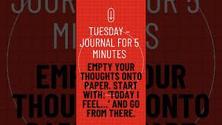 Try one simple habit each day this week to upgrade your mindset, confidence, and focus.