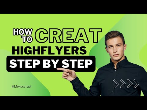 HOW TO CREATE AND UPLOAD PICTURES ON HIGHFLYER FULL TUTORIALS