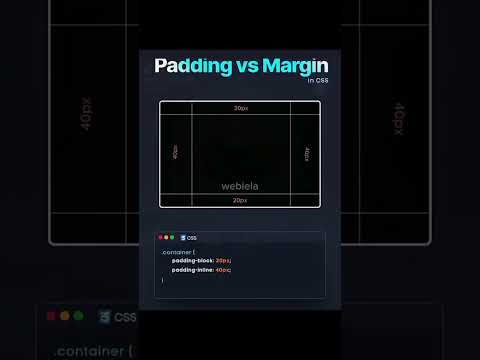 padding vs margin.         #htmlcssjs #coding #htmlcssjavascript #programming #webdesign #frontendde