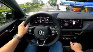 2024 Skoda Kamiq Monte Carlo [1.0 TSI, 110 HP] Test POV drive Full-in depth review CARiNIK