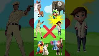 kaun se animal ka kaun sa bachha hai ? 🤔🤯 #shorts #animals #animation #cutebaby #cartoon #funny