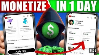 channel monetize kaise karen 2025 me | How To Monetize Youtube Channel Techyogesh 2025