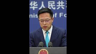 趙立堅：美國喜歡拿《聯合國海洋法公約》說事，請美國先加入《公約》再說！@Zi-China