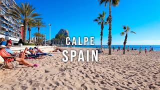 Calpe Spain 🇪🇸  Walking Tour 2025 | Discover Costa Blanca [4K]