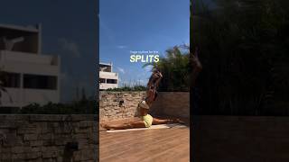 daily split routine💛 #split #frontsplit #yoga #yogadaily #yogapractice #flexibility #yogaroutine