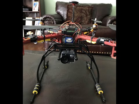 Custom Built Drone v2 With Crash Landing