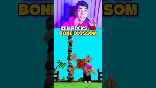 ZEN ROCKS VS BONE BLOSSOM GROW A GARDEN 😱