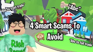 Top 4 Smart Scams To Avoid! 😱 | Roblox | Mr Rich