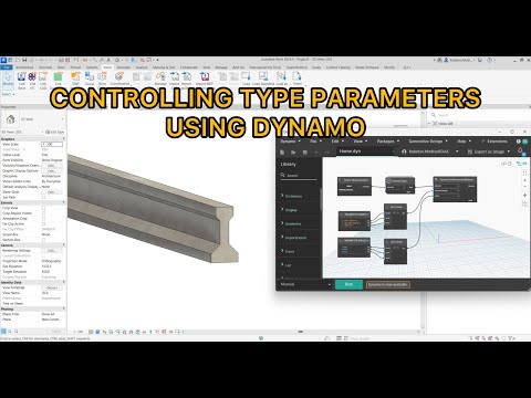 DYNAMO - Controlling Type Parameters (Precast Girder)