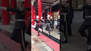 台北忠烈祠整點衛兵交接儀式 #忠烈祠