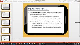 Lecture 9 _ SQLite Database In android Studio part 2