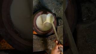 गांव का देशी खाना राबड़ी। #food #foodie #rurallife #desertlife #rajasthan #Rabdirecipe