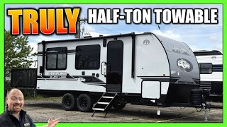 No Slides + Patio ½ Ton Camper! 2026 Grey Wolf 18RR Travel Trailer by Cherokee RV