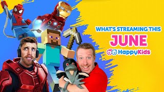 What to Watch This June on HappyKids | Free & Fun Shows for Every Age | Blippi | LEGO