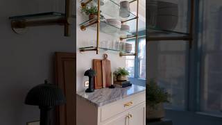 I LOVE MY BISTRO SHELF✨😍 #diyshorts #diy #homerenovation #kitchenmakeover #home #renovationfind
