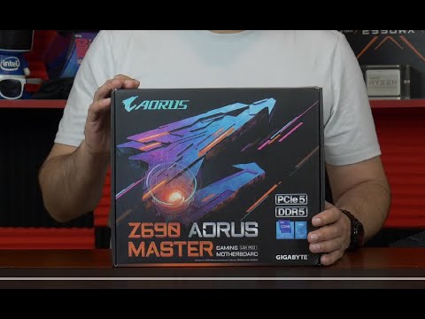 GIGABYTE Z690 Aorus Master Review: Part 1 Unboxing and Overview