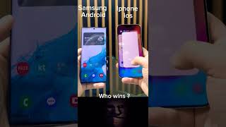 like karke jana 😁 , " Android Vs ios" : " Samsung vS ios " #iosvsandroid