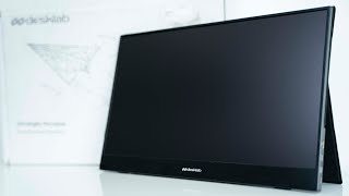 Desklab Portable Touchscreen Monitor Unboxing & First Look in 4K