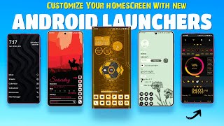 Top 5 NEW Android Launchers You MUST Try in 2025! 🔥 (Ultra Fast & Customizable)
