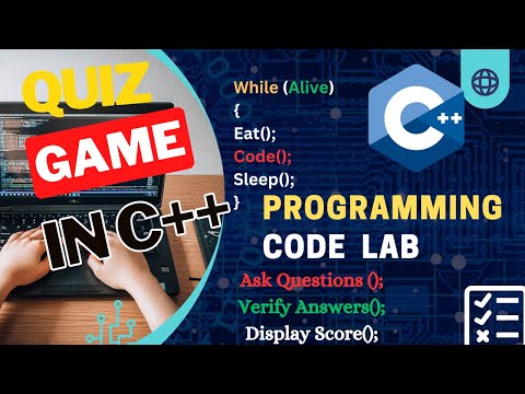 Quiz Game Project in C++ | How To Make Quiz Game in CPP #quizgames #cpp #cppprogramming #youtube