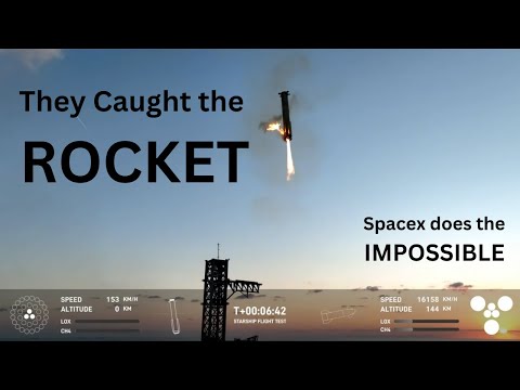 They caught the rocket | Spacex | Starship