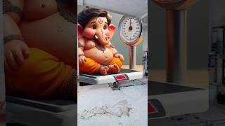 ganapati bappa moriya new reel🙏🥰 🌺#cute #youtubeshorts #subscribe #babyganesha #newreel #trending 🔥