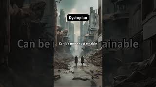 Dystopian city of AI
