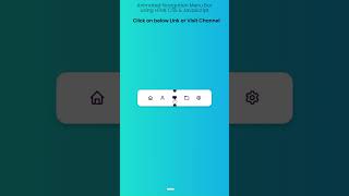 Animated Navigation Bar using HTML CSS & JavaScript