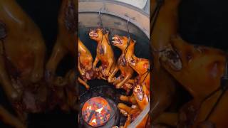 Korean street food. fried DOG. #streetfood #korea #japan #china #thailand #2023 #dog #dogs #shorts