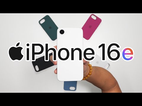 iPhone 16e Unboxing w/ New Case Accessories