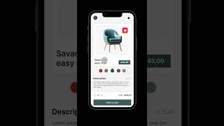 Figma Tutorial: Sofa App UI/UX Design in Figma #grptrend