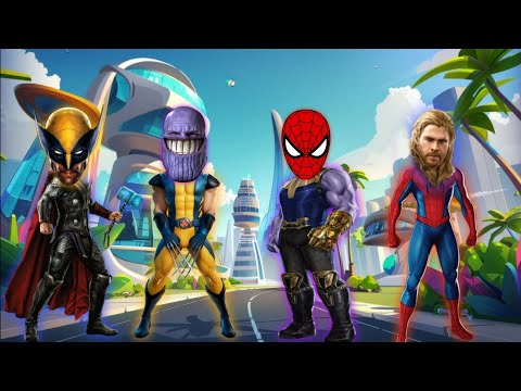 #Tebak Gambar "Ultimate Marvel Mashup Madness! 🤯 | Thor-Spidey? Thanos-Wolverine? |
