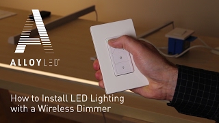 How to Install LED Lighting with a Wireless Dimmer