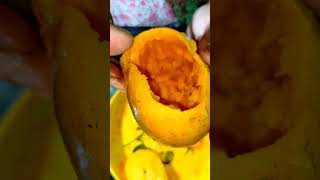 Unique Idea of Making Yummy Mango Kulfi #shorts #UniqueIdea #MangoKulfi