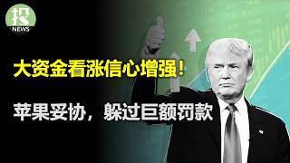 大资金看涨是因为川普？最多头策略师预测，标普500年底7000，大科技还能涨！关税为什么对经济影响这么小？苹果向欧盟妥协，Meta反倒拒绝