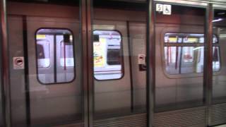 港鐵將軍澳綫：現代化列車 (A259/A290) 駛經將軍澳站一台