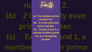 what are prime numbers? #maths #mathshorts #numbersystem