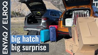 Skoda ELROQ vs. ENYAQ: Trunk & Cargo Test – What's the difference between both?