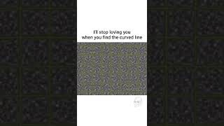 Find the curved line 🔎