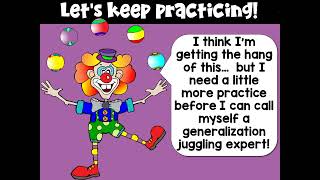 generalization teaching
