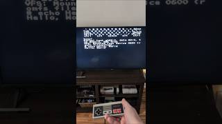 Linux Running on Original NES Hardware #linux #nes #nintendo #retrotech