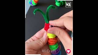 Fun and Easy Pipe Cleaner Crafts for Kids #shorts