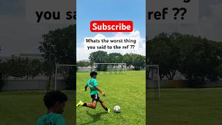 What’s the worst thing you said to the ref ??🤔🤔