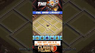 Th11 Best War and Cwl Base #clashofclans #baselink #th11
