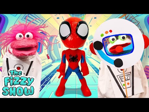 Fizzy & Phoebe Become Astronauts & Travel To Space With Spidey 🚀👽 | Fun Videos For Kids